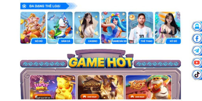 Đáp ứng nhu cầu giải trí người chơi với nhiều thể loại game